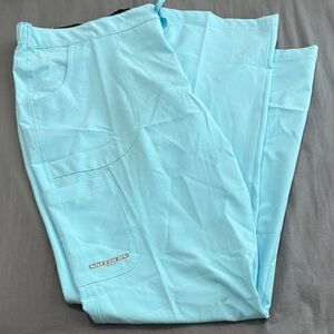 Skechers Womens Two-Piece Scrub Set Light Blue (Size: XL)